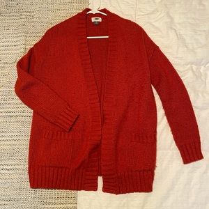 Beautiful red cardigan